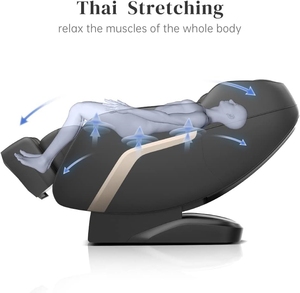 Chaises de massage entièrement automatiques nouvellement améliorées, rail SL, utilisation domestique intelligente, massage complet du corps, capsule spatiale, modèle zéro gravité - Product Image 3