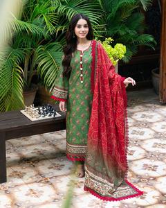 ชุดสูทสตรีพื้นเมืองปากีสถานดีไซน์สวยโดย ajm 1090บ้าน - Product Image 6