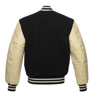 Qualité supérieure Collège Baseball Varsity Veste Rétro Lettre Patch Personnalisé Nom de l'équipe OEM Streetwear Mode Veste pour Hommes - Product Image 6
