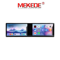 Système Android MEKEDE, double écran tactile, 8 cœurs, navigation automobile pour modèle de voiture universel, prise en charge de la fonction 360
