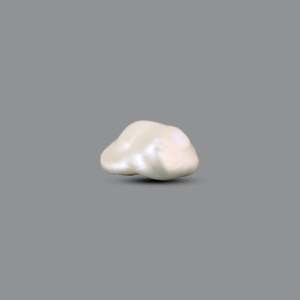 Perle d'eau douce blanche Keshi de 4,75 carats, perle en forme de pomme de terre, pour la fabrication de bijoux - Product Image 3