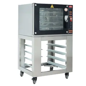 JTS Manufacture Multi-fonction bureau double ventilateurs 4 plateaux haute capacité boulangerie poêle à air chaud gâteau four de cuisson