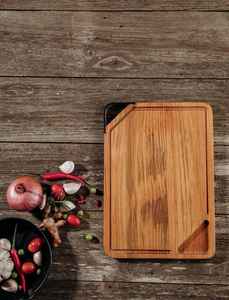 Ensemble de plateau à fromage et planche à découper en bois massif naturel de la meilleure qualité |   Planches à servir et à découper aux prix les plus bas - Product Image 6