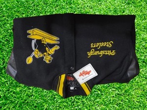 เสื้อแจ็กเก็ตเลตเตอร์แมนสำหรับผู้ชายเสื้อผ้า2025แขนเสื้อหนัง PU ออกแบบได้ตามต้องการ - Product Image 2