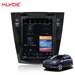 9,7 "Vertikale Touchscreen-Head Unit CarPlay Auto Android Autoradio-Audiosystem für Subaru Forester 2013-2017