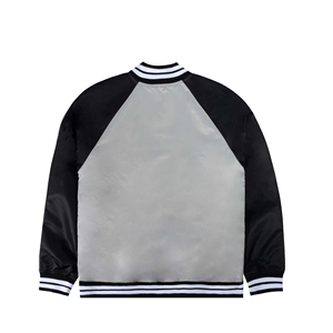 Veste en satin et cuir blanc Miami Hurricanes pour hommes, présentez la fierté de votre équipe avec style avec la veste en satin pour hommes, nouvel arrivage - Product Image 3