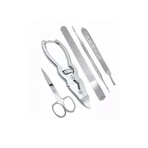 Nuevo Set de 5 Piezas de Instrumentos de Podología para Uñas: Alicates, Cortaúñas y Tenazas para Uñas - Product Image 1
