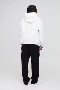 Oem Sudadera con capucha Custom Contract Stitch Venta caliente Plain White Lonf Sleeve Hoodie Custom Oversized Sudadera - Product Image 2