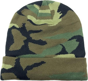 Custom Jacquard Pattern Digital Printing Vintage Beanie Personalized <b>Winter</b> <b>Cap</b> 100% Acrylic Common OEM ODM Knitted Manufacturer - Product Image 3