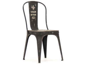 Hot <b>Sale</b> Distressed Vintage Industrial Metal Dining <b>Chair</b> <b>for</b> Living Room and Kitchen <b>for</b> Cafe and <b>Restaurant</b> Dining - Product Image 2