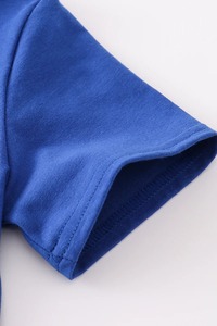 Conjunto de ropa para niños más vendidos Blue Apple French Knot Shorts Spandex/Poliéster Smart Casual Diseño clásico único para niños pequeños - Product Image 2