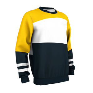 Sudadera de Algodón de Cuello Redondo Lisa con Estampado de Bordado Personalizado de Alta Calidad para Hombre, Suministro al por Mayor ODM - Product Image 2