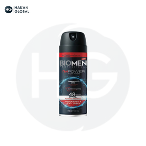 Desodorante Corporal en Spray Biomen I'm Power 175 ml, Control Antitranspirante de 48 Horas, Postbiótico, Refrescante, Sin Aluminio - Product Image 1