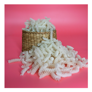 Productos de fideos de grano en forma de espiral de color blanco Fabricante de Vietnam Tipo de procesamiento refinado Macarrones Pasta de arroz - Product Image 3