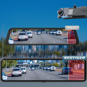 Redtiger T700 4K + 1080P Hd Dashboard Cam 11 Inch Dvr Dashcam Voor En Achter 4K Draadloze Auto Dvr Camera Dashcam - Product Image 6