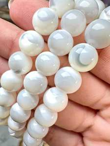 Bracelet de perles à la mode en argent sterling 925 fait à la main pour cadeau de fiançailles-bijoux énergétiques apaisants - Product Image 3