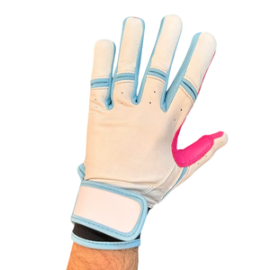 Gants de frappeur de baseball durables, respirants et confortables, en cuir de vachette Cabretta original - Product Image 1