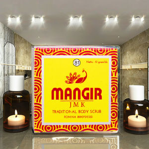 สครับขัดผิวแบบดั้งเดิม JMK สูตรชวา กลิ่นธรรมชาติจากดอกแห้ง ขมิ้น และหญ้าเวทิเวอร์ เหมาะสำหรับทุกสภาพผิว ช่วยให้ผิวเนียนกระจ่างใส สำหรับผู้ใหญ่ - Product Image 1