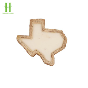 BEST SELLER Bol à pâte en bois en forme de Texas, bol à pâte en bois antique, sculpté à la main pour la décoration de la maison, bol rustique en provenance du Vietnam - Product Image 3