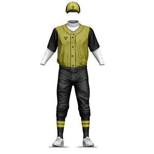 Jersey de béisbol de manga corta logotipo personalizable bordado liso poliéster ropa deportiva sublimación impresión uniformes gran oferta - Product Image 1