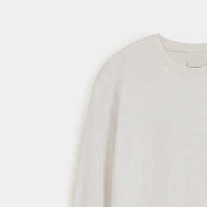 Sweat-shirt unisexe à col montant, coupe classique, couleur unie, en coton tricoté, pull décontracté pour l'automne, séchage rapide, 200g - Product Image 6