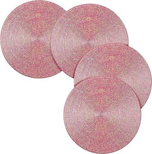 High Quality Handmade Glass <b>Beaded</b> Table <b>Placemat</b> Unique Shape Design Modern Style Wedding Birthday Embroidered Wholesale Price - Product Image 1