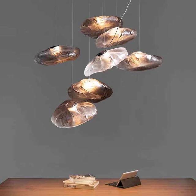 Modern Designer Creative Glass Pendant Lights Living Room Restaurant bar Commercial Art Decoration Chandelier