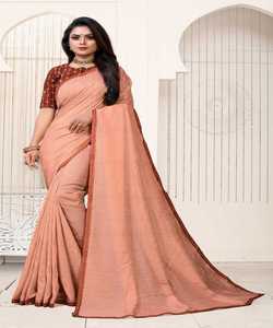 Vêtement de soirée indien sari en soie brodé avec chemisier dames porter surat sari vêtements de fête mariage apparelgarment - Product Image 2