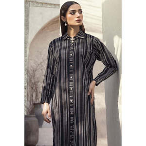 Chemise décontractée teinte en fil WGK-YDW-DY-2964 avec taille naturelle et caractéristique respirante - Product Image 4