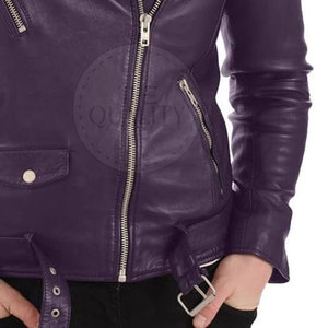 2025 veste en cuir de haute qualité pour hommes couleur personnalisée 100% cuir hiver col montant Logo avant - Product Image 6
