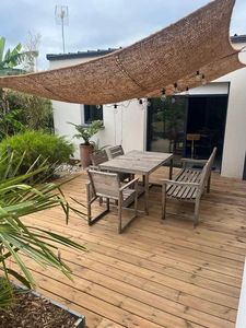 MEILLEUR PRIX Bleu Lotus 2025 Coir Voile D'ombrage Texture Naturelle Tissu Durable Abri Extérieur Pour Salle À Manger Piscine Jardin Patio - Product Image 4