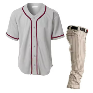 Cómodo conjunto de uniformes de béisbol para equipo, uniforme de béisbol personalizado, uniformes de béisbol de alta calidad - Product Image 1