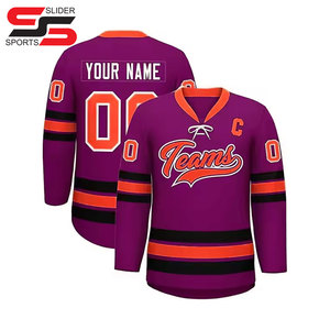 Camiseta Reversible Unisex para Hockey sobre Hielo, Ropa Deportiva Personalizada, Diseño de Impresión por Sublimación, Nueva Moda - Product Image 6