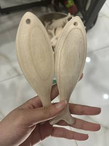 Haute qualité en bois poisson décoration Vietnam à la main coloré poisson forme artisanat Unique décor à la maison meilleur prix exportation en gros - Product Image 2