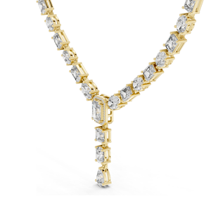 Collar de Diamantes Cultivados en Laboratorio de 21.178 CT, Claridad VVS-VS, Color EF, Oro de 18K, 14K, Oro Rosa, Amarillo, Blanco, Joyería Fina de Lujo - Product Image 5