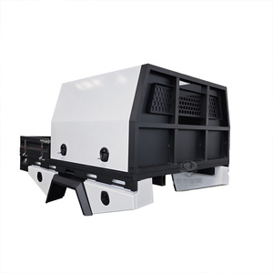 Heavy Duty Aluminum Ute Tray and Canopy System for <strong>4x4</strong> Pickups - Custom Flatbed with Integrated Toolboxes - Product Image 4