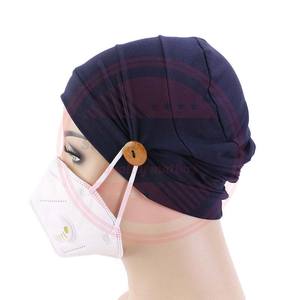 Spandex Enfermera Scrub Sombreros Sombrero quirúrgico personalizado Calidad Premium Gorras médicas Enfermera Head WRAP - Product Image 5