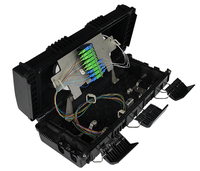 FTTH 12 24 48 96 144 Caja de cable de fibra óptica de núcleo IP68 Caja de empalme de cierre de tipo horizontal de fibra