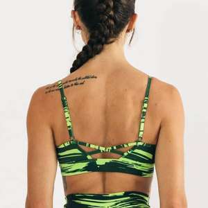 Streetgrace Women's Lightweight Gym Fitness Bra Custom Logo OEM <b>Top</b> Private Label Activewear Breathable Team Branding Supply - Product Image 3