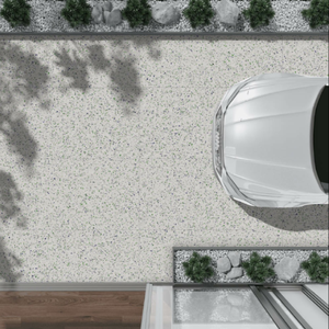 Design moderne Nouvelle finition mate Carreaux de la série Terrazo Taille 600x1200mm Corps en porcelaine à bas prix utilisé pour les décors d'appartement - Product Image 2