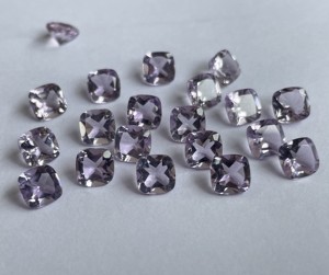 Coussin en améthyste rose naturelle 6mm à facettes de qualité supérieure-Coussin en améthyste rose Pierre précieuse en vrac - Product Image 5