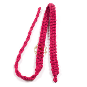 Luxurious Satin <b>Ribbon</b> Ceremonial Lanyard Cord for Fuerzas Armadas Dress Uniforms | Customizable Lanyards for Dress Uniforms - Product Image 6