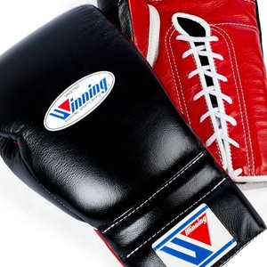 Guantes de Boxeo con Logotipo Personalizado Más Vendidos, Diseño de Cordones de Cuero Auténtico, Nuevo Estilo Ganador - Product Image 5