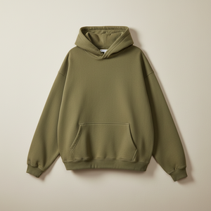 Blancs en molleton de coton premium pour les marques de streetwear, vente en gros, sweats à capuche unisexes surdimensionnés, logo personnalisé en vrac, pull uni - Product Image 2