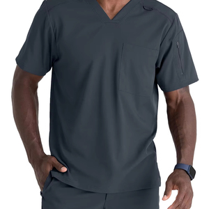 2025 uniforme de gommage médical personnalisé ensemble de gommages unisexe haut et pantalon de gommage pour le personnel hospitalier avec Logo personnalisé - Product Image 1