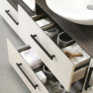 Tiradores de Gabinete y Cajones Modernos de Latón Negro con Acabado Mate Tradicional, Duraderos y Ecológicos, para Armarios Escolares y Cómodas - Product Image 5