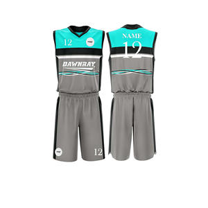 Tenue d'équipe de basketball personnalisée, maillot et short en polyester respirant à séchage rapide, vêtements de sport d'équipe pour hommes, femmes et jeunes - Product Image 3