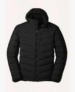 Blousons bombardiers matelassés rembourrés personnalisés unisexe veste d'extérieur d'hiver à fermeture éclair avec rembourrage respirant et col à capuche vente en gros - Product Image 6