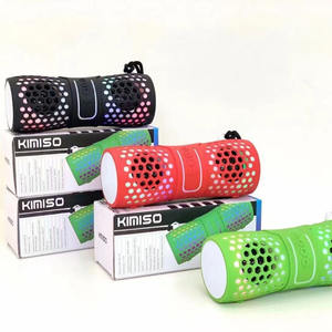 Enceinte Bluetooth portable KIMISO, son 360°, LED RGB, batterie rechargeable, pour téléphone portable, utilisation en extérieur - Product Image 6