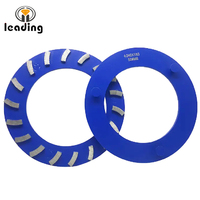 Klindex Cincin Gerinda Berlian 9.5-in 240MM dengan 18 Segmen untuk Lantai Marmer